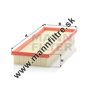 Vzduchový filter MANN FILTER C 3689