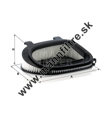 Vzduchový filter MANN FILTER C 36 014