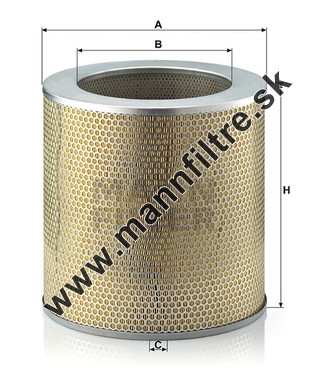 Vzduchový filter MANN FILTER C 36 840