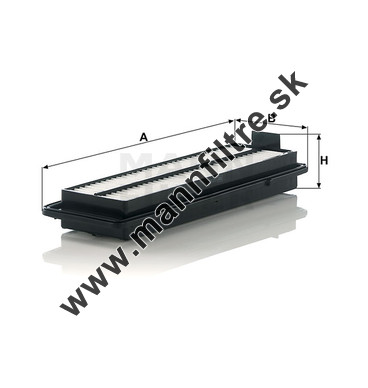 Vzduchový filter MANN FILTER C 37 005