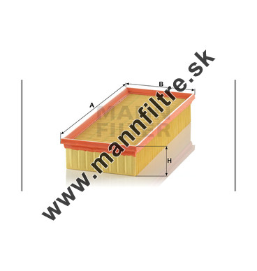 Vzduchový filter MANN FILTER C 37 148