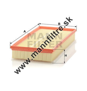 Vzduchový filter MANN FILTER C 37 153/1