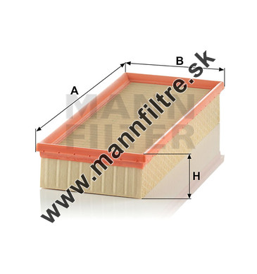 Vzduchový filter MANN FILTER C 37 157