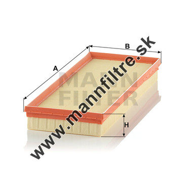 Vzduchový filter MANN FILTER C 38 116