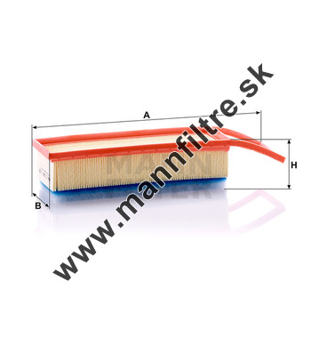 Vzduchový filter MANN FILTER C 38 130