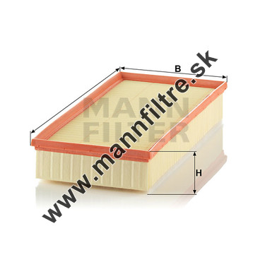 Vzduchový filter MANN FILTER C 39 002