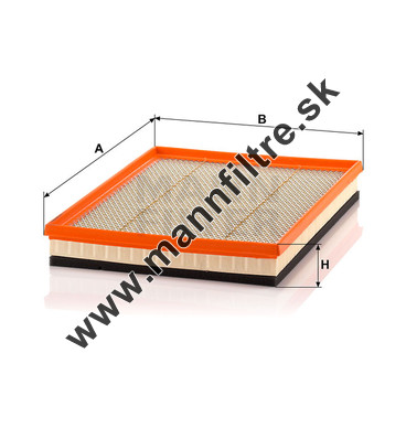 Vzduchový filter MANN FILTER C 4019