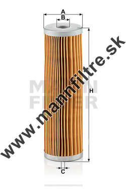 Vzduchový filter MANN FILTER C 411
