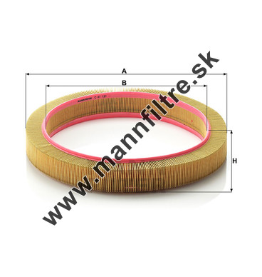 Vzduchový filter MANN FILTER C 41 121