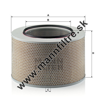 Vzduchový filter MANN FILTER C 42 1404