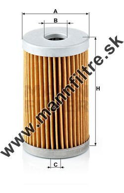 Vzduchový filter MANN FILTER C 43