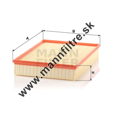 Vzduchový filter MANN FILTER C 4312/1