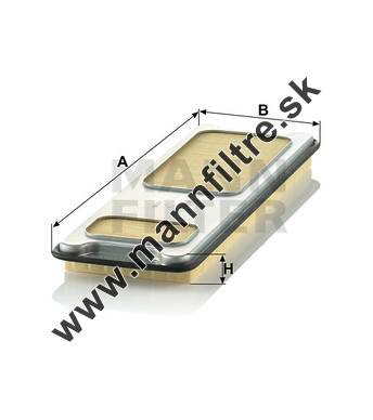 Vzduchový filter MANN FILTER C 4373