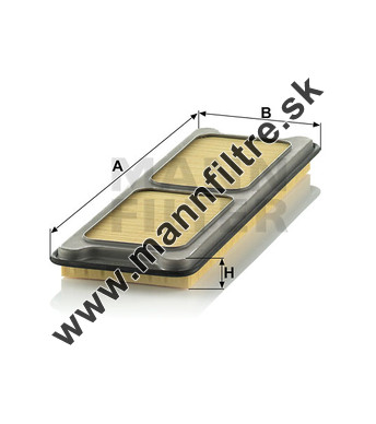 Vzduchový filter MANN FILTER C 4373/1