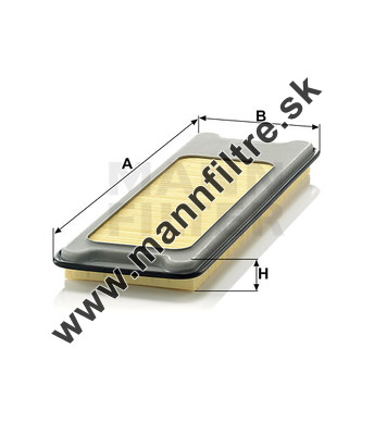 Vzduchový filter MANN FILTER C 4373/2
