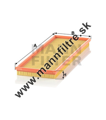 Vzduchový filter MANN FILTER C 4476