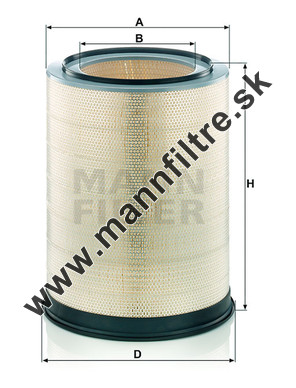 Vzduchový filter MANN FILTER C 45 005 x