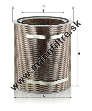 Vzduchový filter MANN FILTER C 57 3754