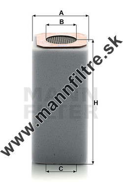 Vzduchový filter MANN FILTER C 6003/1