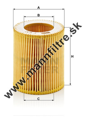 Vzduchový filter MANN FILTER C 630