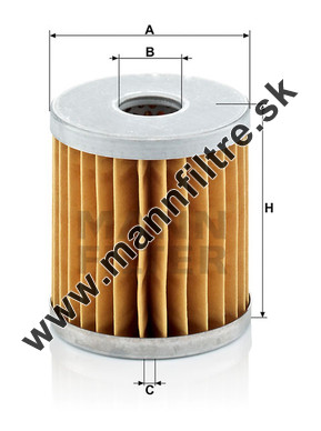 Vzduchový filter MANN FILTER C 66