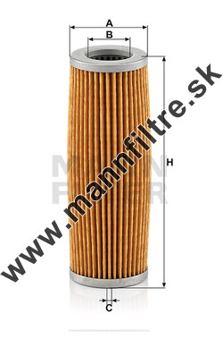 Vzduchový filter MANN FILTER C 69/1
