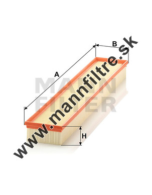Vzduchový filter MANN FILTER C 69 226
