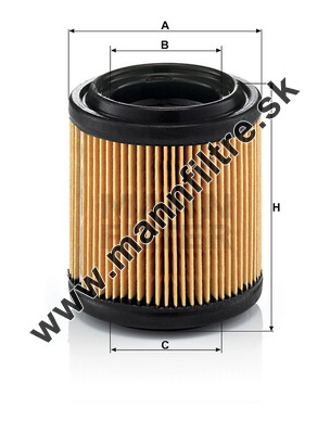 Filter odvzdušňovania MANN FILTER C 710/1