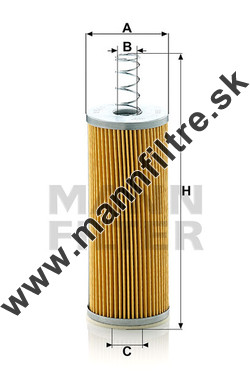 Vzduchový filter MANN FILTER C 718/1