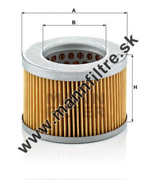 Vzduchový filter MANN FILTER C 76/2