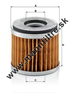 Vzduchový filter MANN FILTER C 78/2