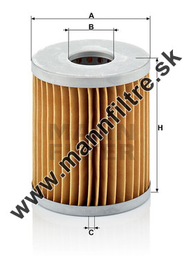 Vzduchový filter MANN FILTER C 79/1