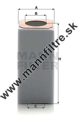 Vzduchový filter MANN FILTER C 8004/1