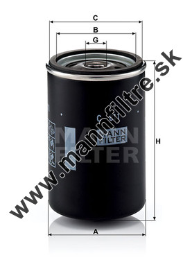 Filter AdBlue systému MANN FILTER C 811