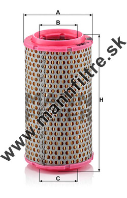 Vzduchový filter MANN FILTER C 816/2