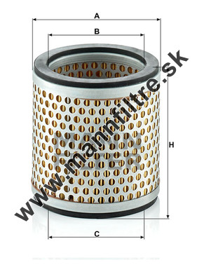 Vzduchový filter MANN FILTER C 89/1