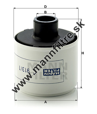 Filter odvzdušňovania MANN FILTER C 913/1