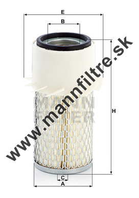 Vzduchový filter MANN FILTER C 934 x
