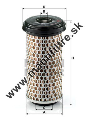 Vzduchový filter MANN FILTER C 940