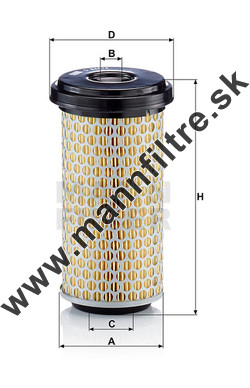 Vzduchový filter MANN FILTER C 940/2