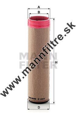 Poistný filter MANN FILTER CF 1141/2