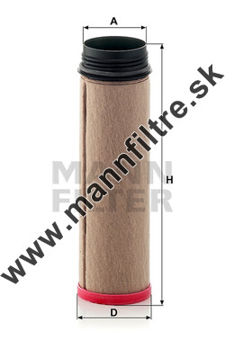Poistný filter MANN FILTER CF 1280