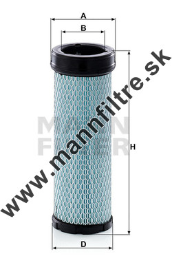 Poistný filter MANN FILTER CF 12 004