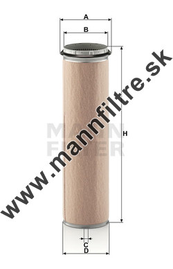 Poistný filter MANN FILTER CF 1300