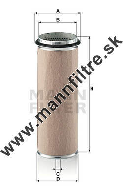 Poistný filter MANN FILTER CF 1320