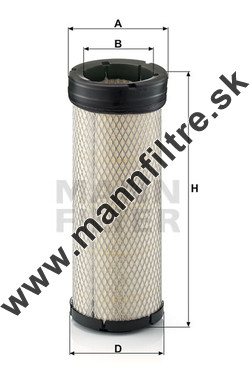 Poistný filter MANN FILTER CF 1398