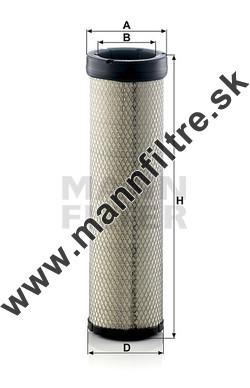 Poistný filter MANN FILTER CF 14 002