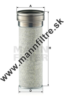 Poistný filter MANN FILTER CF 1510/1