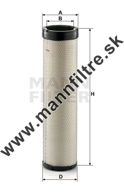 Poistný filter MANN FILTER CF 1570