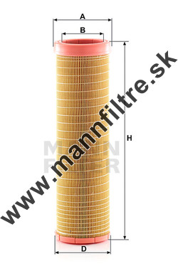 Poistný filter MANN FILTER CF 15 116/2
